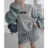 クルーネック切り替え長袖トップス | Ulysses | 詳細画像3 