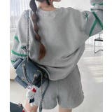 クルーネック切り替え長袖トップス | Ulysses | 詳細画像4 