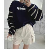 クルーネック切り替え長袖トップス | Ulysses | 詳細画像7 