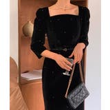 ベルト付きUネックパフスリーブワンピース | Ulysses | 詳細画像8