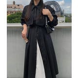 ボタンダウンボタンでリボンワンピース | Ulysses | 詳細画像1