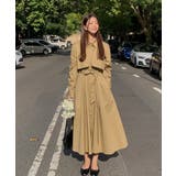 モカ | ボタンダウンボタンでリボンワンピース | Ulysses