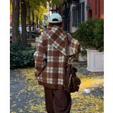 チェック柄ボタンでニットセーター+マフラー | Ulysses | 詳細画像2 