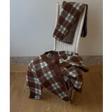 チェック柄ボタンでニットセーター+マフラー | Ulysses | 詳細画像3 