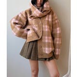 チェック柄ボタンでニットセーター+マフラー | Ulysses | 詳細画像6 