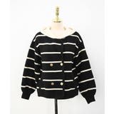 ボーダー柄切り替えニットジャケット | Ulysses | 詳細画像5 