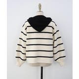 ボーダー柄切り替えニットジャケット | Ulysses | 詳細画像8 