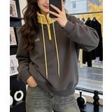 ダークグレー | スタンドカラー切り替えトップス | Ulysses