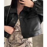 ボタンダウンボタンでPUレザージャケットジャケット | Ulysses | 詳細画像3 