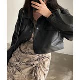 ボタンダウンボタンでPUレザージャケットジャケット | Ulysses | 詳細画像4 