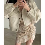 ベージュ | ボタンダウンボタンでPUレザージャケットジャケット | Ulysses