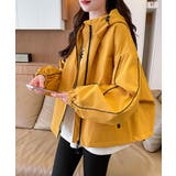 イエロー | ポケットフード付きジップスジャケット | Ulysses