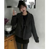 ハイネックボタンでメルトンジャケット | Ulysses | 詳細画像5 