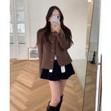 ノーカラーボタンでメルトンジャケット | Ulysses | 詳細画像4 