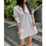 ボタンダウンベルト付き長袖トップス | Ulysses | 詳細画像2 