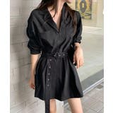 ボタンダウンベルト付き長袖トップス | Ulysses | 詳細画像5 