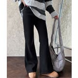 ブラック | リラックスフレアスラックス | Ulysses