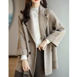 モカ | ポケットレギュラーカラーボタンでスーツジャケット | Ulysses