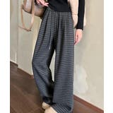 ポケットチェック柄ワイドパンツ | Ulysses | 詳細画像1 