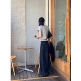 リボン配色ストライプワイドスラックス | Ulysses | 詳細画像7