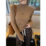 ハーフネック無地長袖ニットトップス | Ulysses | 詳細画像12