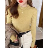 デザインハーフネック無地ニットトップス | Ulysses | 詳細画像5 