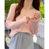 クルーネック無地長袖ニットトップス | Ulysses | 詳細画像9 