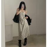 配色花柄キャミワンピース | Ulysses | 詳細画像3