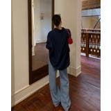 ネイビー | オーバーサイズ無地シングルブレストポケット付きシャツ | Ulysses