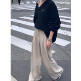 ハイウエストポケット付き無地ワイドスラックス | Ulysses | 詳細画像3