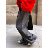 ハイウエストポケット付き無地ワイドスラックス | Ulysses | 詳細画像5