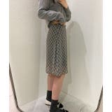 ハイウエストチェック柄チュールスカート | Ulysses | 詳細画像4 