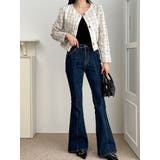 クルーネックシングルブレストチェック柄ジャケット | Ulysses | 詳細画像5 