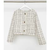 クルーネックシングルブレストチェック柄ジャケット | Ulysses | 詳細画像12 