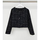 クルーネックシングルブレストチェック柄ジャケット | Ulysses | 詳細画像14 