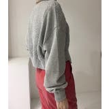 クルーネックニットドッキングスウェットトレーナー | Ulysses | 詳細画像8