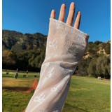 クルーネックリボンタイプリント無地チュールトップス | Ulysses | 詳細画像5 