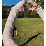 クルーネックリボンタイプリント無地チュールトップス | Ulysses | 詳細画像6 