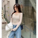 ドレープカラーチュール無地トップス | Ulysses | 詳細画像7 