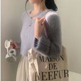 ファッションシャギー無地ニットトップス | Ulysses | 詳細画像3 