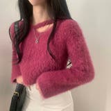 ファッションシャギー無地ニットトップス | Ulysses | 詳細画像5 