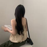 シンプル無地ショートキャミソール | Ulysses | 詳細画像4