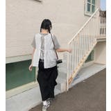 クルーネックリボンタイレース無地トップス | Ulysses | 詳細画像6 