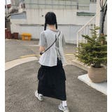クルーネックリボンタイレース無地トップス | Ulysses | 詳細画像7 