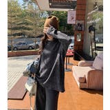 クルーネックドロップドショルダースリーブボーダートップス | Ulysses | 詳細画像6