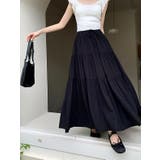 ハイウエストひもがあるポケット付き無地スカート | Ulysses | 詳細画像8 