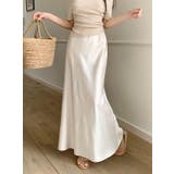 ハイウエスト無地マーメイド フィッシュテールススカート | Ulysses | 詳細画像5 