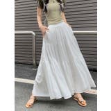 ハイウエストひもがあるポケット付き無地スカート | Ulysses | 詳細画像6 