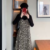 ファッションヒョウ柄キャミワンピース | Ulysses | 詳細画像1