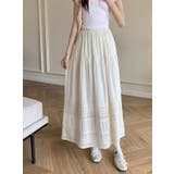 シンプルレースひもがある無地スカート | Ulysses | 詳細画像6 